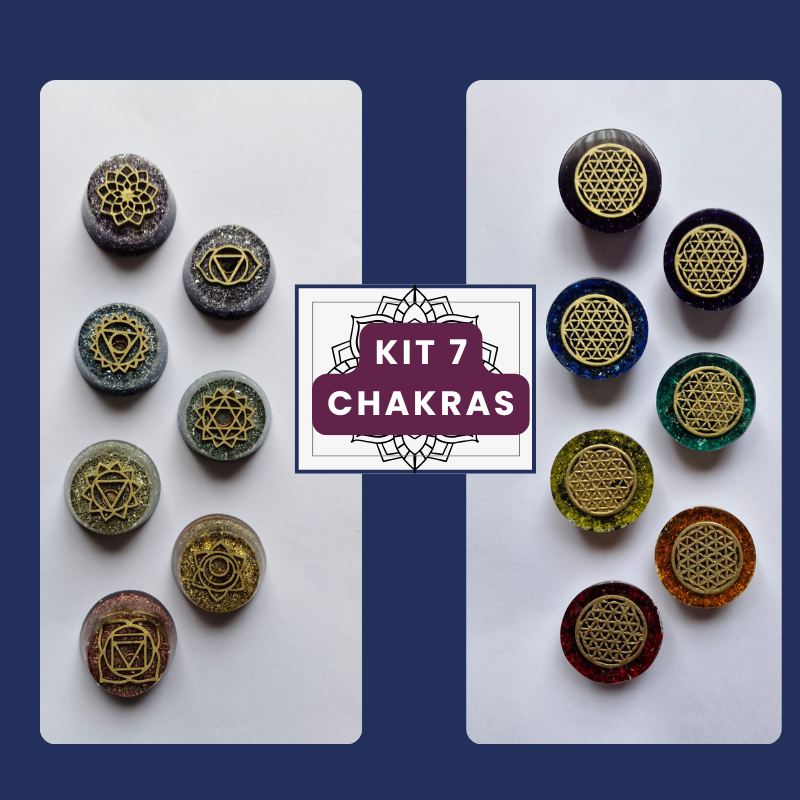 Kit de 7 chakras