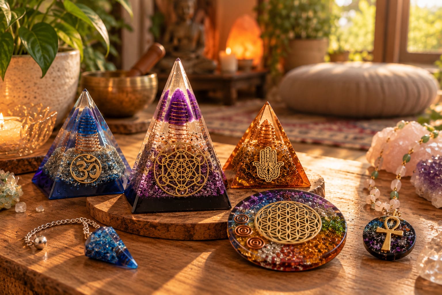 Colección de orgonitas