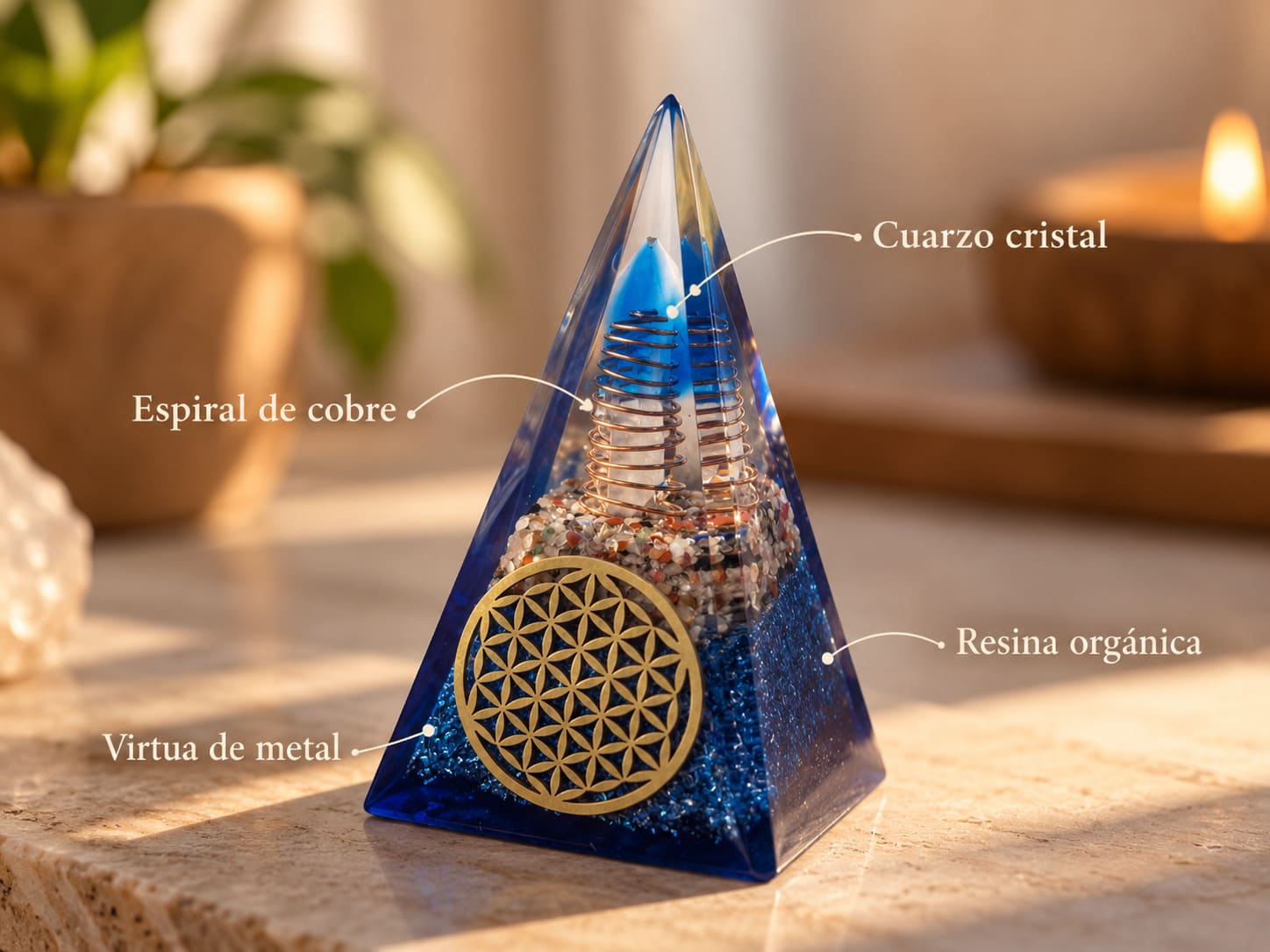 Cómo funciona una orgonita